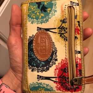 Zipper Fossil Wallet